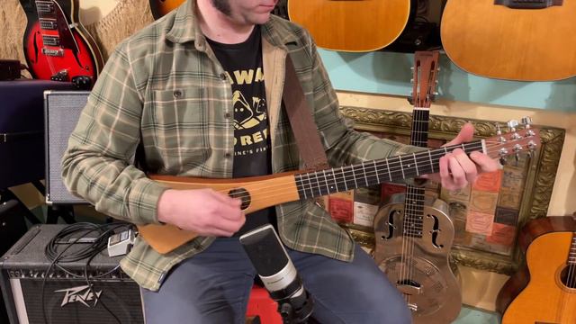 1990s Martin Backpacker travel guitar смотреть онлайн