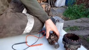 Проверка генератора г424 мотоцикла урал на работоспособность