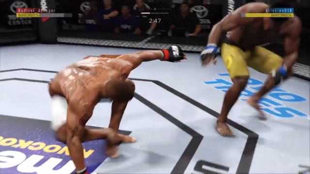 Andre Bishop vs Francis Ngannou UFC 3 смотреть онлайн