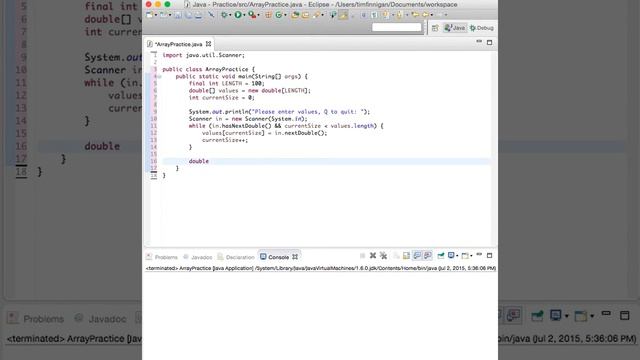 Find Largest Element in Array (Java) смотреть онлайн