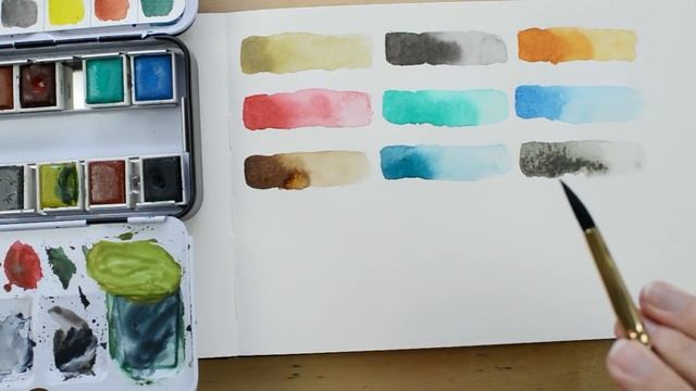 The Very FIRST Watercolor Lesson for Beginners | Watercolor Painting for Beginners - Lesson 1 смотреть онлайн