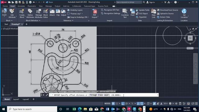 AutoCAD 2023 Training #2-P1 смотреть онлайн
