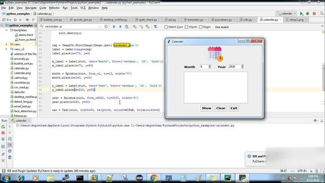 Python : Build a Calendar App{தமிழ்} #python #pythoncoding #pythonprogramming смотреть онлайн