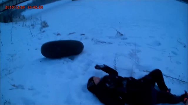 Покатушки на бубликах. Зима 15-16. смотреть онлайн
