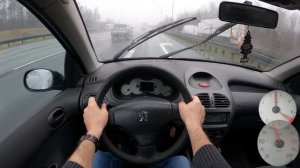 ПЕЖО 206 ТЕСТ ДРАЙВ///OLD PEUGEOT 206 TEST DRIVE