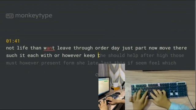 Worlds Most Fastest Keyboard Typing Master | Aijaz React смотреть онлайн