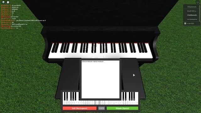 How to play Megalovania on Roblox Piano! смотреть онлайн