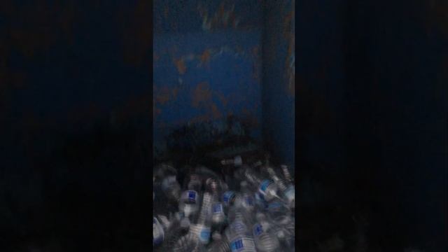 Save Mother Earth-recycle your water bottles. смотреть онлайн