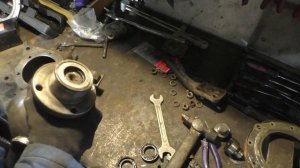 Капитальный ремонт мостов Спайсер Уаз. Часть 7. (дефектовка шкворней).