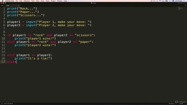 RPS Mini Project BASIC Version Solution | Coding for Kids Python Learn to Code 50 Awesome Games смотреть онлайн