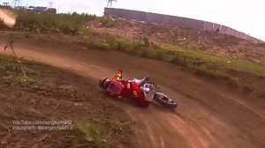 Питбайк падения. Мотокросс. Pitbike crashes. Motocross
