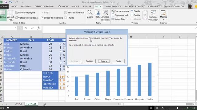 6 Que Hacer Cuando Una Macro Grabada Marca Error