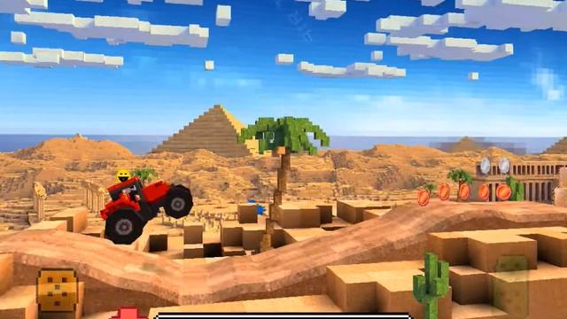 Играем в Blocky Roads на андроиде! смотреть онлайн