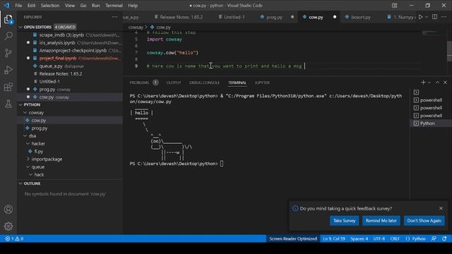 create some character using python library смотреть онлайн