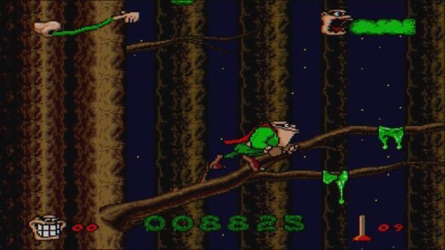 Boogerman: A Pick And Flick Adventure * GAMEPLAY [SNES]