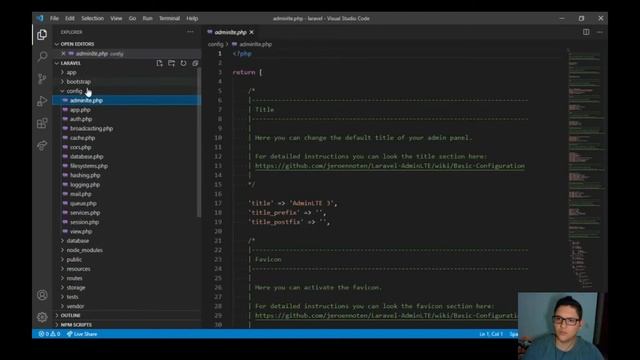 Laravel 8 - como implementar o AdminLTE v3. Um template admin bem prático para sua aplicação. смотреть онлайн