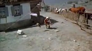 Степан Астахов бьёт Аксинью.