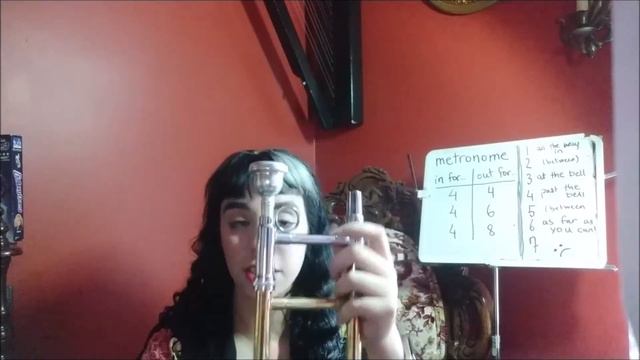 Trombone - Warming Up and 7 Slide Positions смотреть онлайн