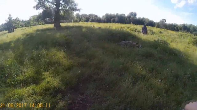 Тест камеры Sj4000 Wifi на таратайке)