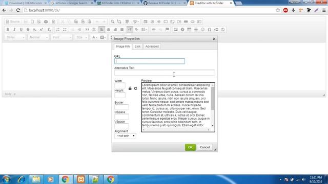 CKEditor in PHP Tutorial | CKEditor Image Upload using KCFinder plugin смотреть онлайн