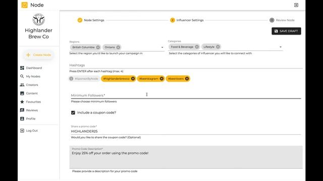 How to Create an Influencer Campaign - Node App смотреть онлайн