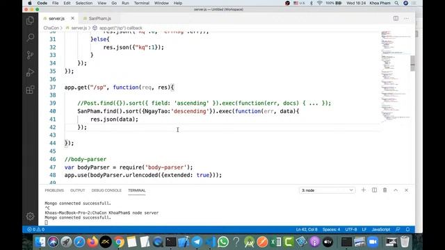 Viết trang quản trị với Nodejs / Express / MongoDB (Part 6) смотреть онлайн