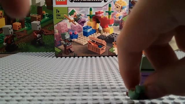 Лего Майнкрафт набор с утоплеником обзор смотреть онлайн