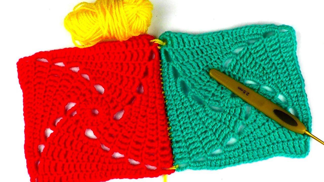 Соединение мотивов крючком