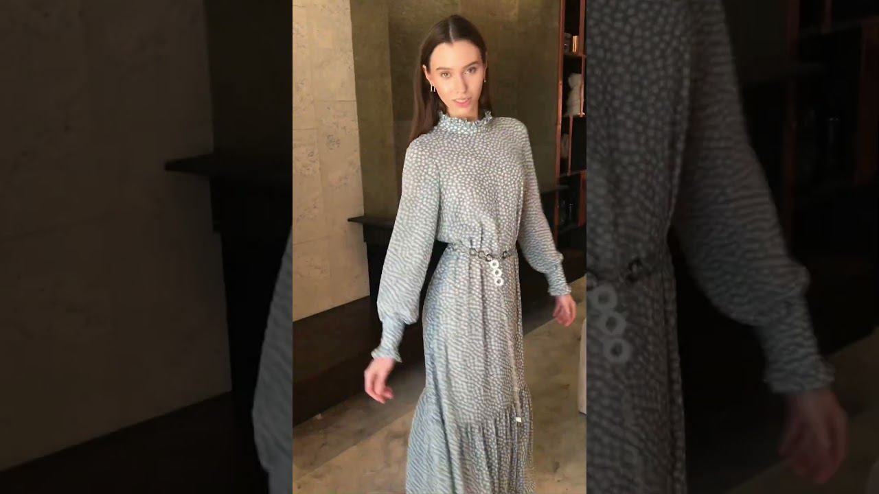 Процесс создания платья в деталях ❤️ Выкройка платья 