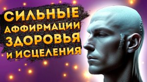 Сильные Аффирмации+ Медитация на Здоровье и Исцеление.