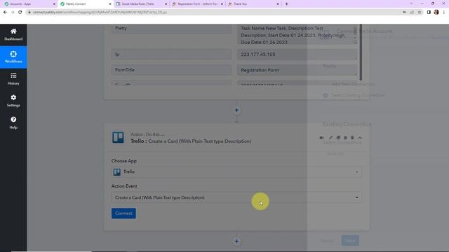 How to Create Trello Cards from New Jotform Submissions - Jotform Trello Integration смотреть онлайн