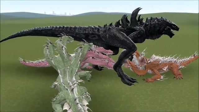 HYDRA VS GODZILLA - GMOD-FIGHTS смотреть онлайн
