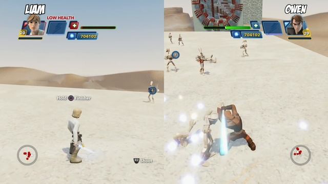 Star Wars Day Disney Infinity Toy Box Fun Gameplay with Anakin and Luke Skywalker смотреть онлайн