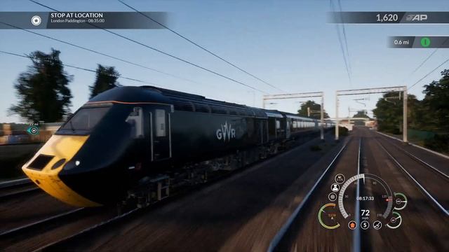 High Speed Train Run : Great Western Express : Train Sim World 2020 1080p60fps смотреть онлайн