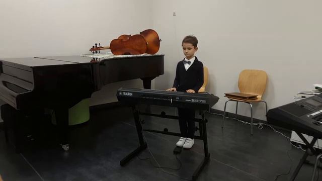 Саталкин Михаил 9 лет/Ф.Грубер. Тихая ночь/ДМШ им.А.К.Лядова/2 мин/ преп.Соколова Е.Н смотреть онлайн