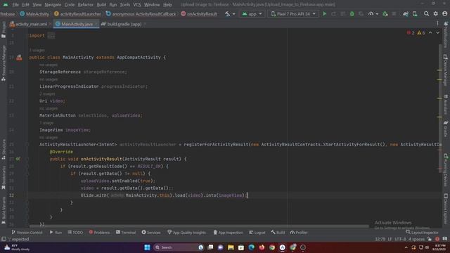 How to Upload Video Files to Firebase Cloud in Android Studio using Java смотреть онлайн