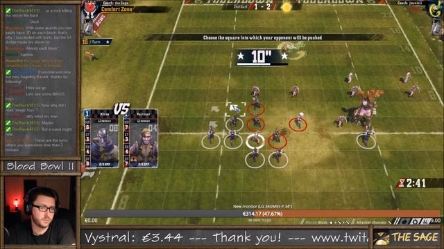 Blood Bowl 2 Highlight: Movement 7 One Turn Touchdown; World Cup Qualifier Semifinal смотреть онлайн