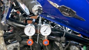 Синхронизация цилиндров на Suzuki Boulevard M109R Synchronization of cylinders