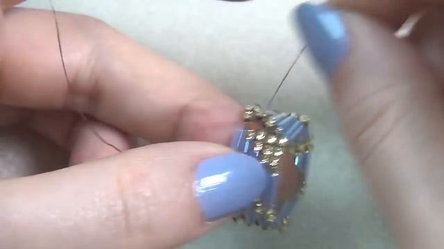 ビーズリングの作り方・簡単レシピ　スクエアステッチで編む竹ビーズのリング　square stitch tutorial 　ハンドメイド　DIY смотреть онлайн