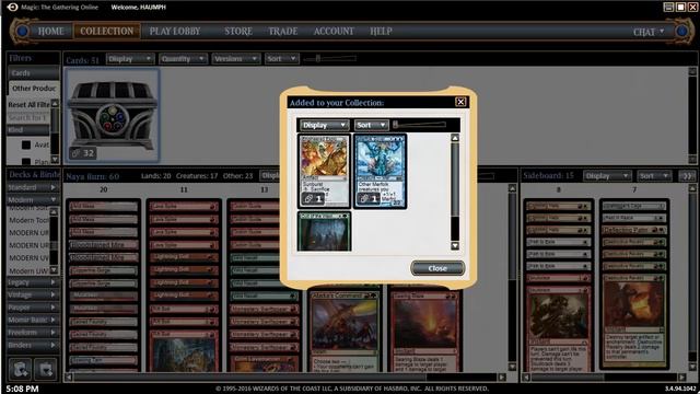 MTG - Opening 50 Treasure Chests on MTGO!!! смотреть онлайн