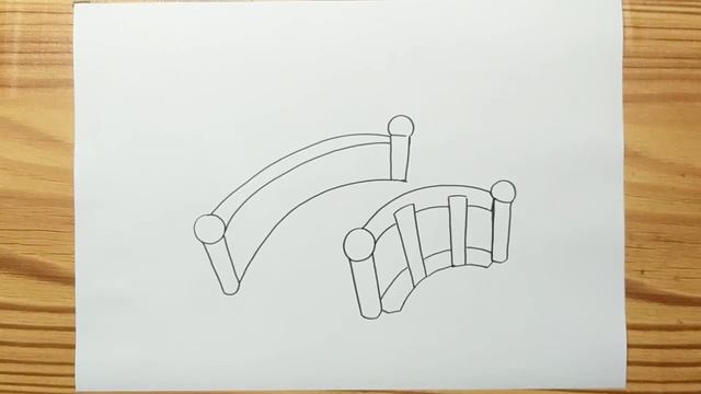 How to draw BRIDGE FOR KIDS смотреть онлайн