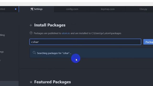 How to install C# language support in Atom смотреть онлайн