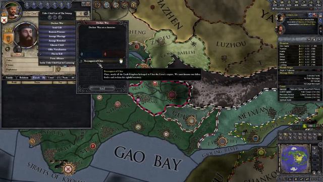 Crusader Kings 2: The Four Nations Mod - The Chin Reconquest | Episode 6 смотреть онлайн
