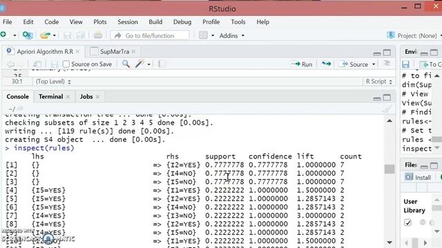 Apriori Algorithm with R смотреть онлайн