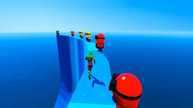 GTA 5 Epic Ragdolls | Spiderman Vs Minions Jumps/Fails Episode 08 (Euphoria Physics) смотреть онлайн