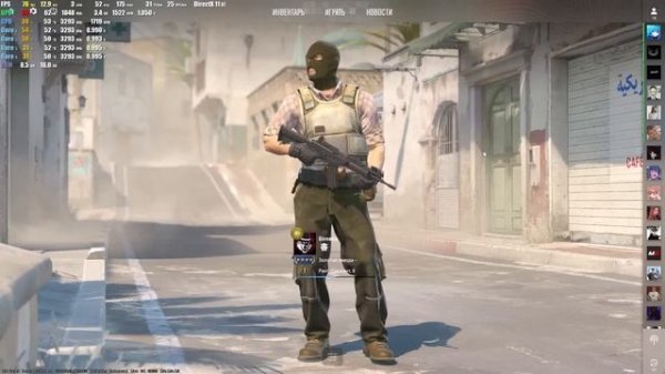 СКОЛЬКО FPS В CS2? РАЗНИЦА DirectX и Vulkan ? (Gtx 1060 + i5-4590)