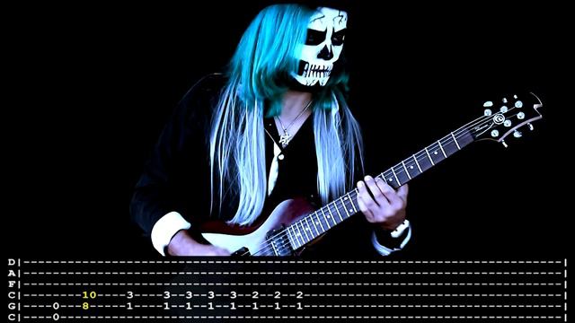 Guitar Cover : Disturbed - Stricken | ALL RIFFS SOLOS WITH TABS смотреть онлайн