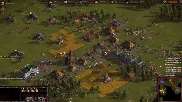 Cossacks 3 | 4v4 0pt | Multibarrel | смотреть онлайн