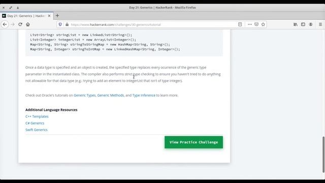 Day 21:Generics| OOPS|Problem Solving|HackerRank 30 days of code| JAVA|programming tutorial|Solutio смотреть онлайн