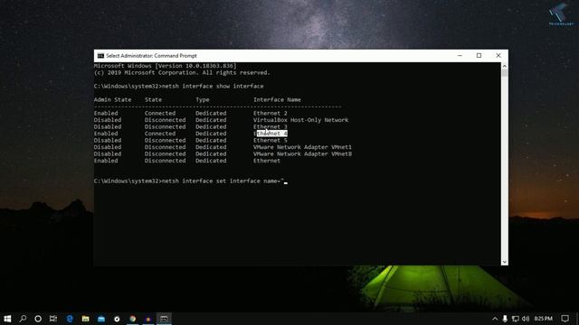 How to Enable/Disable LAN connection from CMD[Command Prompt] смотреть онлайн